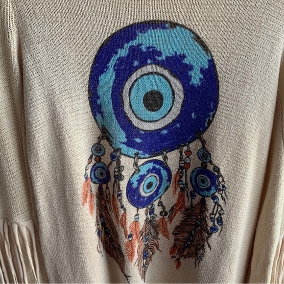 Lauren Moshi size medium - Evil Eye Sweater - Picture 3 of 8